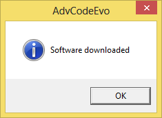 update download ok
