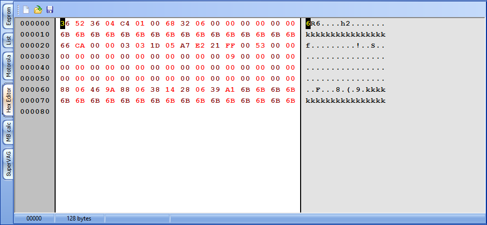 hex editor