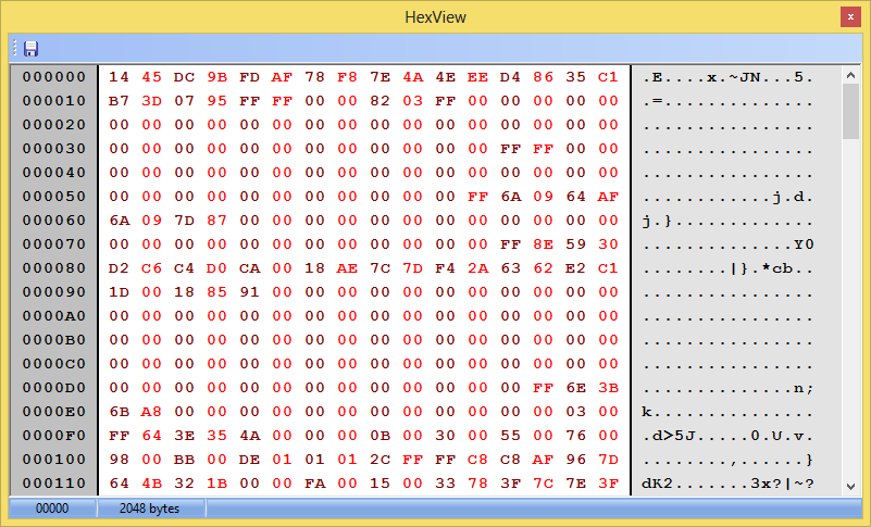 module hexview
